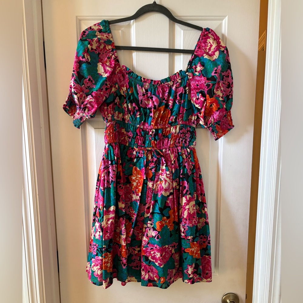 Chelsea and Violet Floral Mini Dress